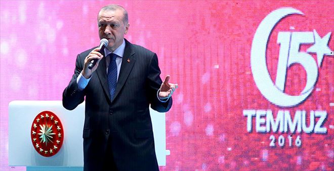 CUMHURBAŞKANI ERDOĞAN: PENSİLVANYA´DAKİ AHTAPOTUN KOLLARINI KESTİK