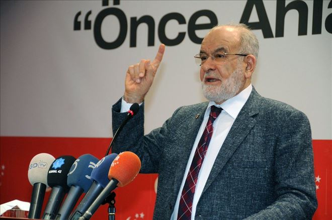 SAAET LİDERİ KARAMOLLAOĞLU´NDAN ´KARİKATÜR´ AÇIKLAMASI: TASVİP ETMEMİZ MÜMKÜN DEĞİL