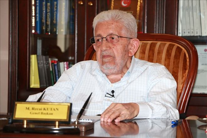 ESAM GENEL BAŞKANI RECAİ KUTAN: TÜRKİYE´NİN BEKASI KIBRIS´TAN GEÇER!