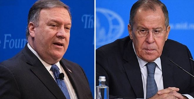 LAVROV VE POMPEO SURİYE´Yİ GÖRÜŞTÜLER