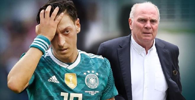 BAYERN MÜNİH´İN VERGİ KAÇIRAN BAŞKANI´NDAN MESUT ÖZİL İÇİN ÇİRKİN SÖZLER