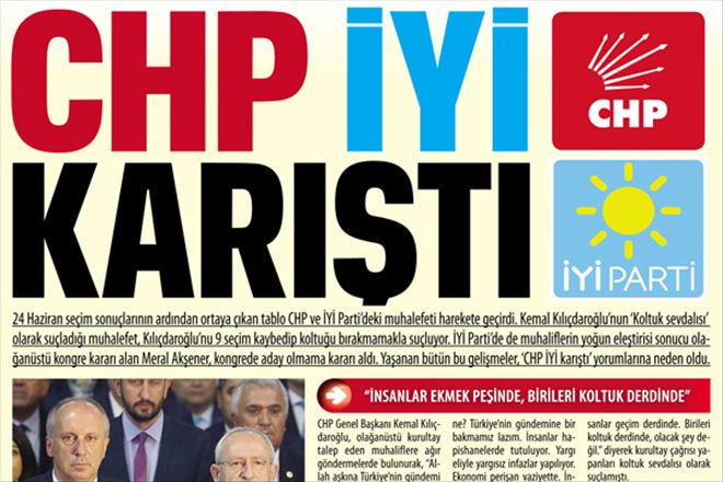 CHP İYİ KARIŞTI