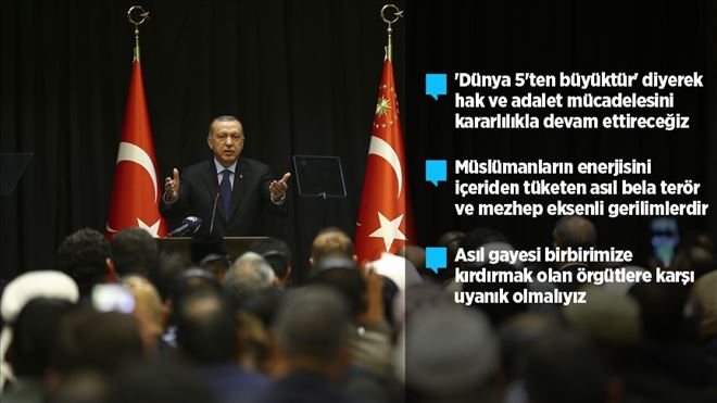 CUMHURBAŞKANI ERDOĞAN: FETÖ´NÜN İPİ İSLAM DÜŞMANLARININ ELİNDEDİR