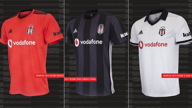 BEŞİKTAŞ´IN YENİ SEZON FORMALARI TANITILDI