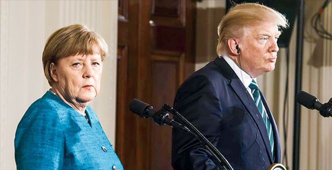 MERKEL´DEN TRUMP´A TİCARET SAVAŞI TEHDİDİ