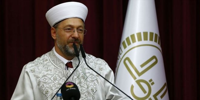 DİYANET İŞLERİ BAŞKANI ERBAŞ: ÇOCUK İSTİSMARLARINA KARŞI SEFERBERLİK İÇERİSİNDEYİZ