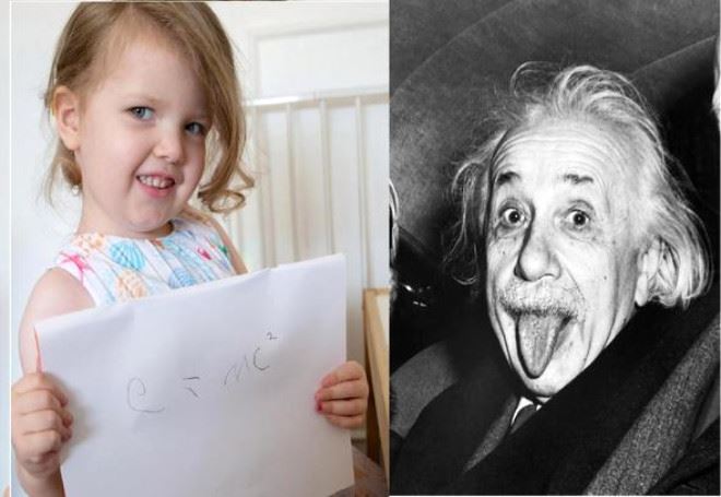  3 Yaşındaki Kız, Zekasıyla Albert Einstein´i Solladı