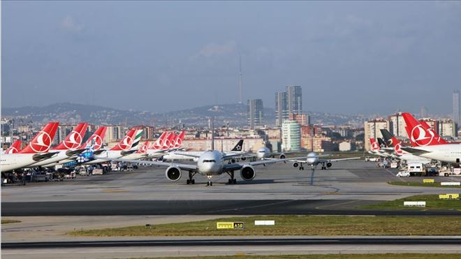 Hava yolcularının yüzde 5´i Türkiye´den taşındı