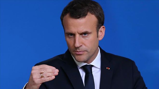 Macron´dan ´Suriye´ açıklaması