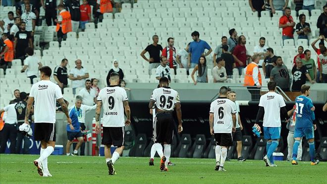 Beşiktaş´ın sahasındaki yenilmezlik serisi sona erdi