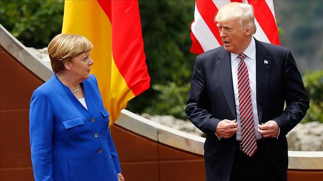 Merkel ve Trump telefonda görüştü