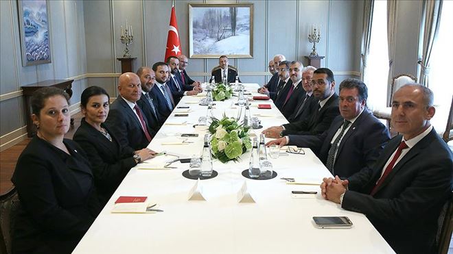 CUMHURBAŞKANI YARDIMCISI OKTAY ATO HEYETİNİ KABUL ETTİ