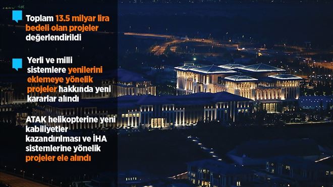 YENİ SİSTEMİN İLK SAVUNMA SANAYİİ İCRA KOMİTESİ TOPLANTISI YAPILDI