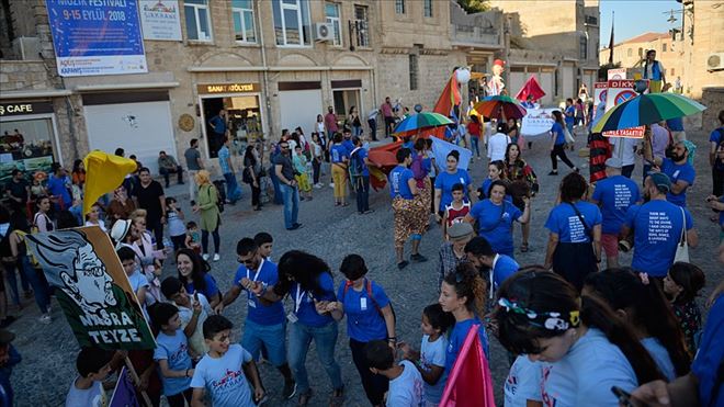 ´UÇAN HALI MARDİN ÇOCUK MÜZİK FESTİVALİ´ BAŞLADI