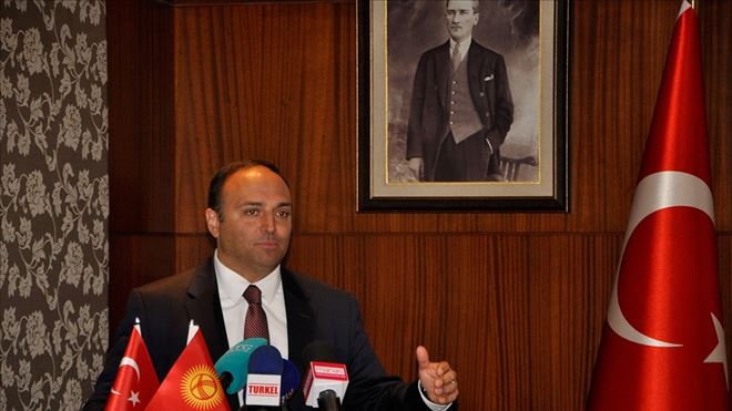 TÜRKİYE´NİN BİŞKEK BÜYÜKELÇİSİ FIRAT: MAARİF VAKFI YAKINDA KIRGIZİSTAN´DA ÇALIŞMAYA BAŞLAYACAK