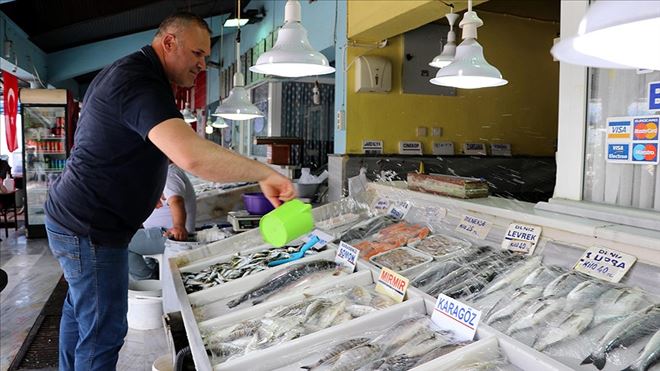 YASAK BİTTİ, BALIK TEZGAHLARI ŞENLENDİ