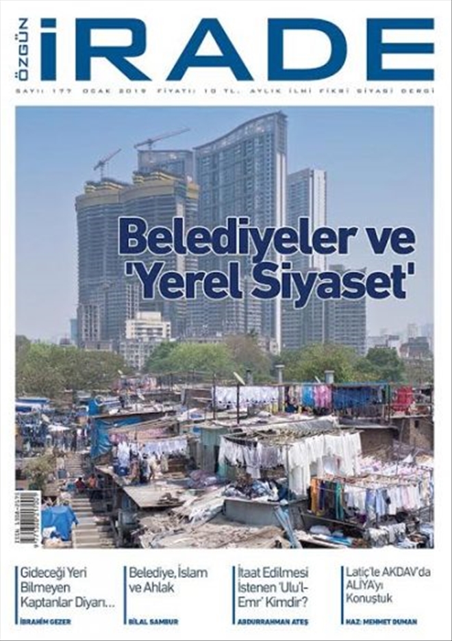 Özgün İrade Dergisi 2019 Ocak(177.) Sayısı Çıktı!