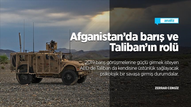 Afganistan´da barış ve Taliban´ın rolü