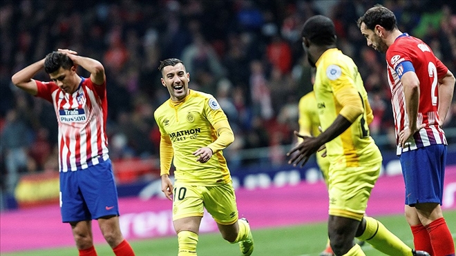 Atletico Madrid Kral Kupası´na veda etti
