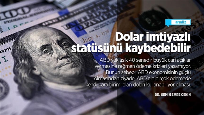 Dolar imtiyazlı statüsünü kaybedebilir