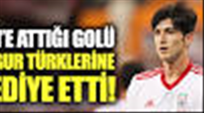Çin´e attığı golü Doğu Türkistanlılara hediye etti