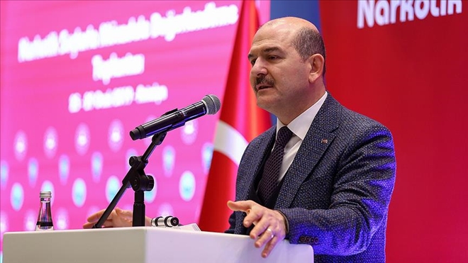 İçişleri Bakanı Soylu: Erzurum´da bir ton 535 kilo eroin yakalandı