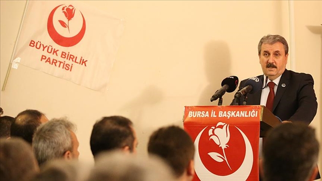 Destici: Yerel seçimlerde Cumhur İttifakı´nın ruhuna bağlıyız