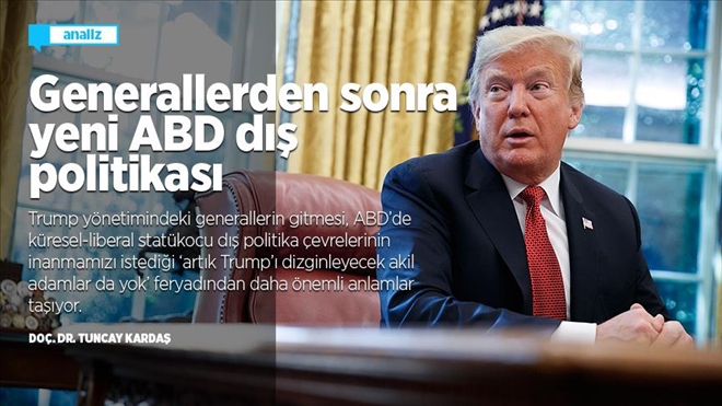 Generallerden sonra yeni ABD dış politikası