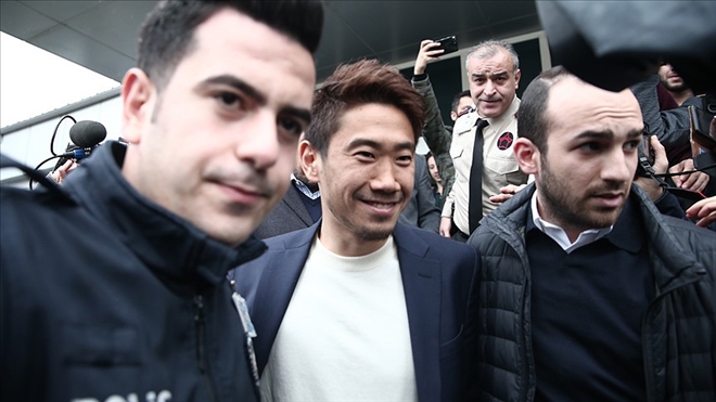 Shinji Kagawa Beşiktaş için İstanbul´a geldi