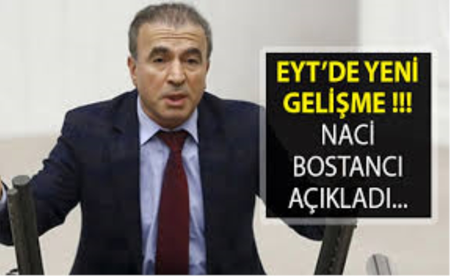 AK PARTİLİ BOSTANCI EYT İLE İLGİLİ DİKKAT ÇEKEN BİR AÇIKLAMADA BULUNDU