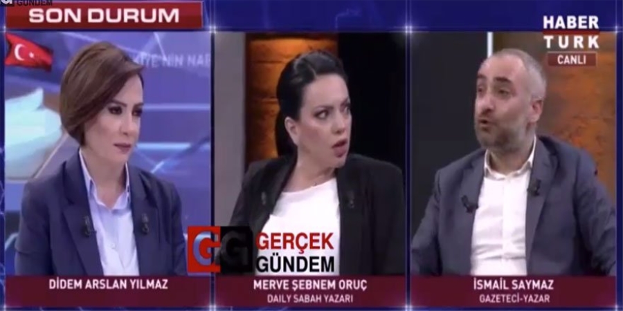 GAZETECİ YAZAR MERVE ŞEBNEM’DEN İSMAİL SAYMAZ’A: “NEDEN BU KADAR SİNSİSİN?”