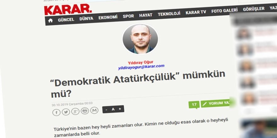 “DEMOKRATİK ATATÜRKÇÜLÜK” MÜMKÜN MÜ?