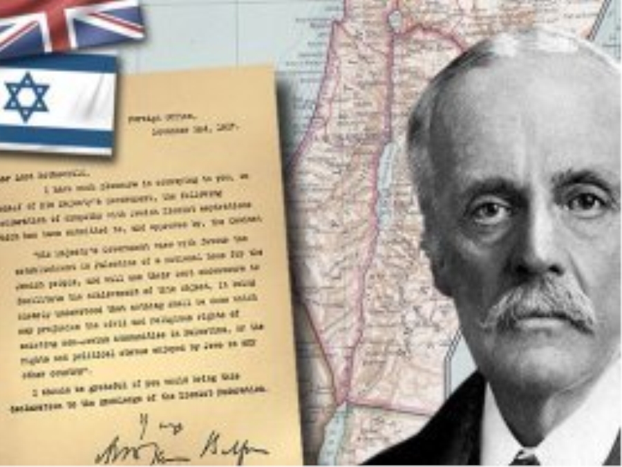 2 KASIM 1917… FİLİSTİN’İN ÜZERİNE ÇÖKEN MUSİBET: BALFOUR DEKLARASYONU