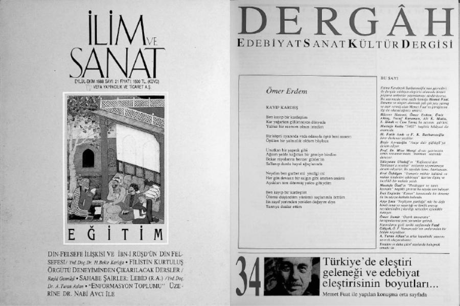 “Kültür-Sanat” Dergiciliği