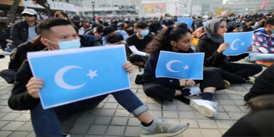 Hong Konglular, Doğu Türkistan’a Destek İçin Toplandı  