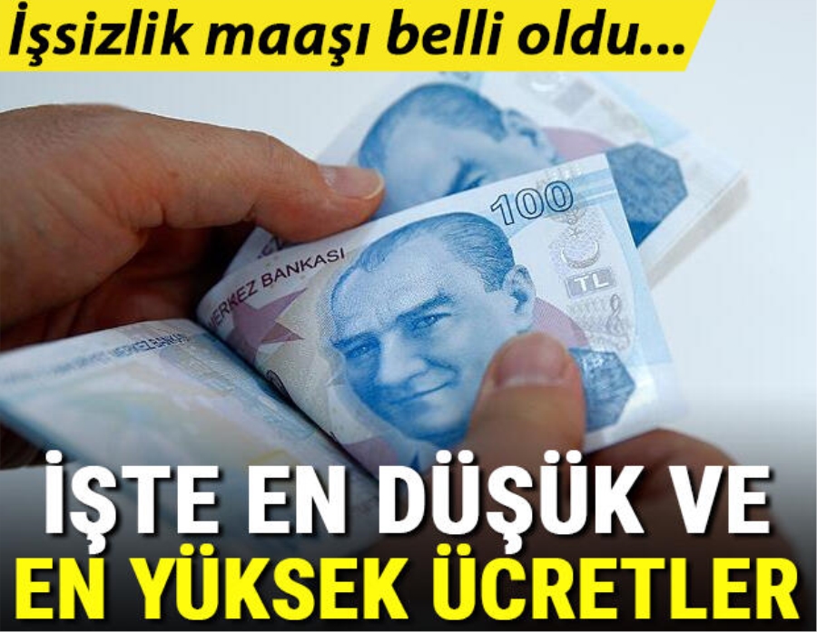 2020 yılı için işsizlik maaşı belli oldu