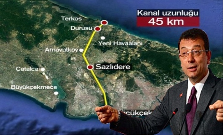 İMAMOĞLU: KANAL İSTANBUL 23 HAZİRAN’DA İPTAL EDİLDİ	