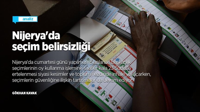 Nijerya´da seçim belirsizliği