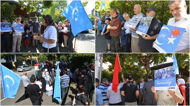 Avustralya´da Çin´in Sincan politikaları protesto edildi