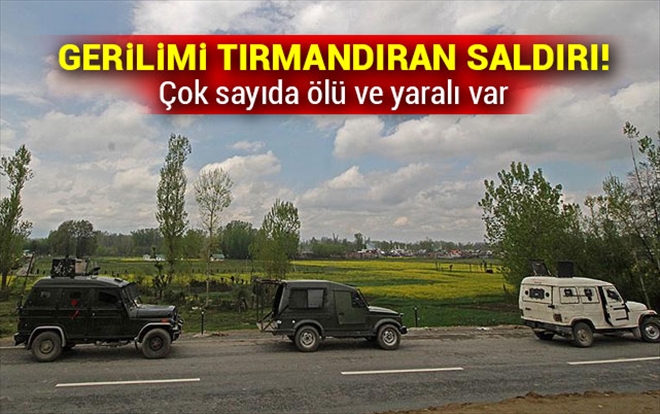 Cammu Keşmir´de paramilis konvoyuna saldırı