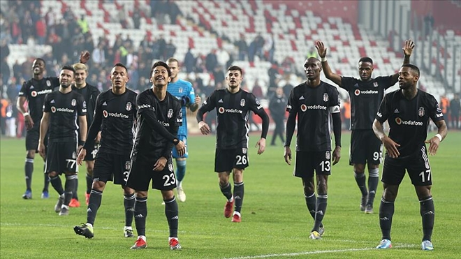 Beşiktaş´tan deplasmanda farklı galibiyet