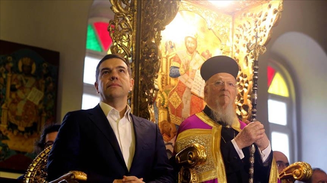 Yunanistan Başbakanı Aleksis Çipras, Ruhban Okulu´nda