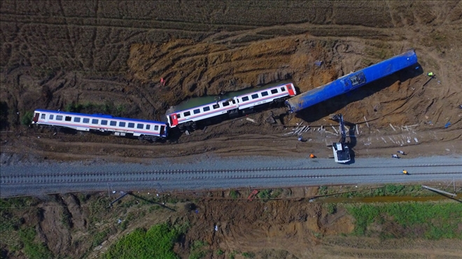 Çorlu´daki tren kazasıyla ilgili Başsavcılık soruşturmasını tamamladı