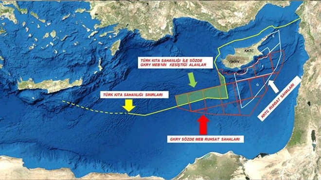 Akdeniz´de Türkiye´ye karşı kirli ittifa