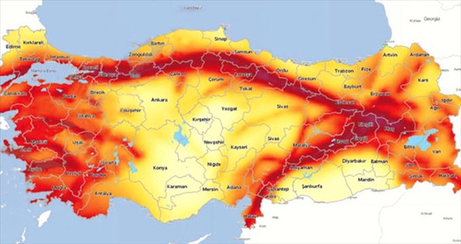 Deprem Haritası 23 Yıl Sonra Değişti: Bazı İllerde Tehlike Düştü, Bazılarında Arttı