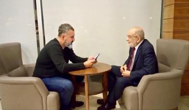 Veysi Dündar Saadet genel başkanı Temel Karamollaoğlu ile görüştü: ?Biz Erbakan Hoca´nın talebeleriyiz; düştüğümüz yerden kalkarız?