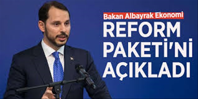 Berat Albayrak ?reform paketi´ni açıkladı