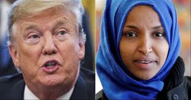 Trump´tan İlhan Omar hakkında ahlaksız tweet, açıkça hedefe koydu..