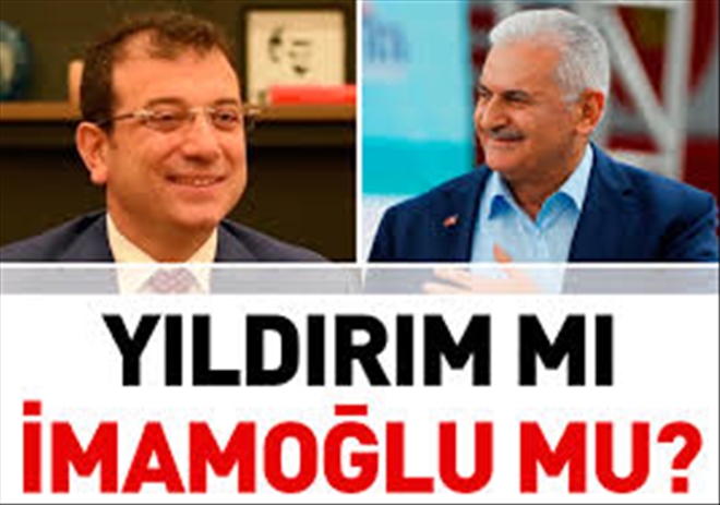 Ekrem İmamoğlu ve Binali Yıldırım´dan psikolojik harp!