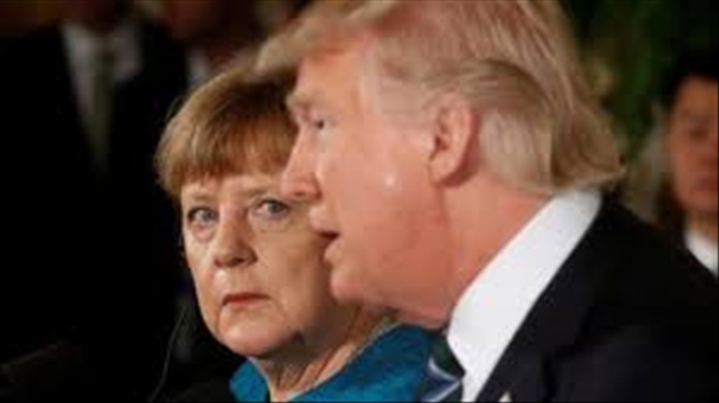 Trump´tan Merkel´e: Sorumluluk alamıyor!